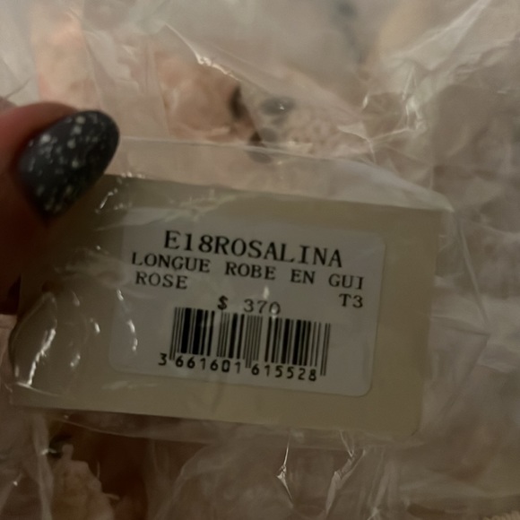 Maje Rosalina Pink Eyelet Lace Grommet Dress NEW š„ - Picture 10 of 14